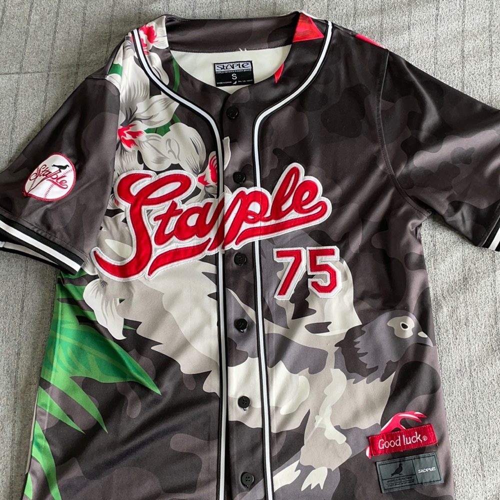 Staple Pigeon baseball jersey